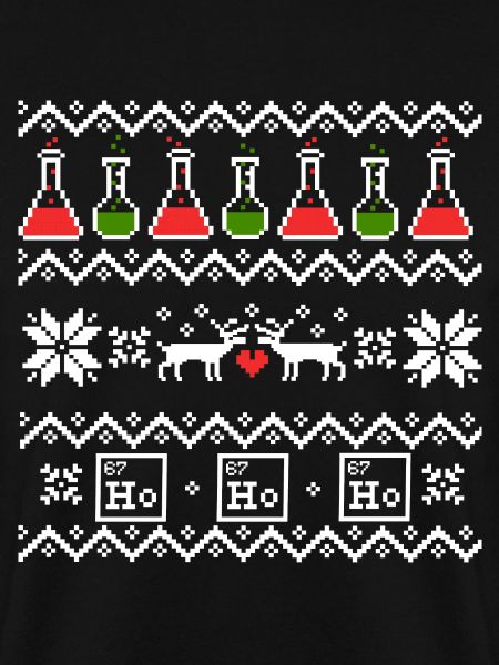 Pull de Noël chimique