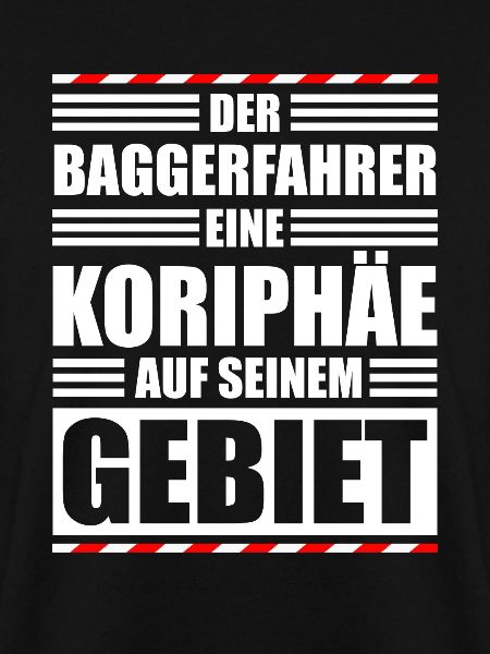 Baggerfahrer Baustelle