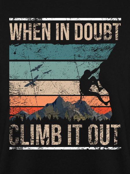 Retro Kletter Bouldern Boulder