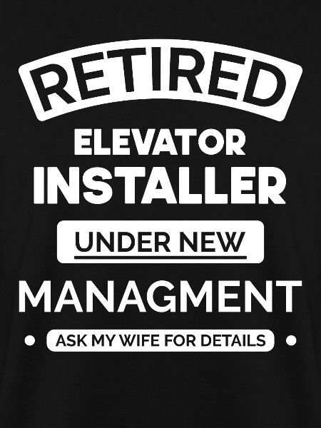Retired elevator fitter