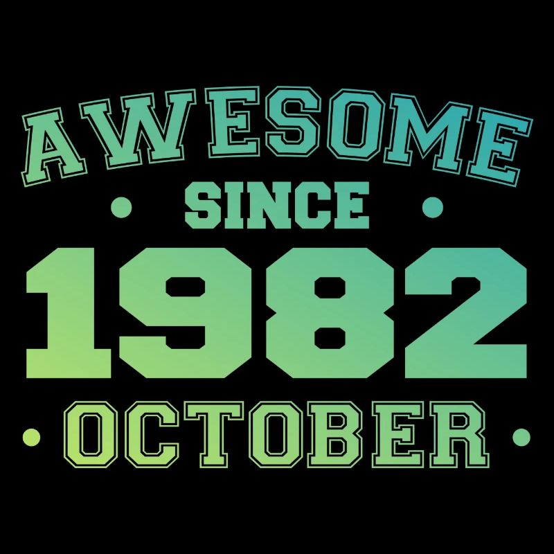 Octobre 1982 - Cadeau Anniversaire Octobre 1982
