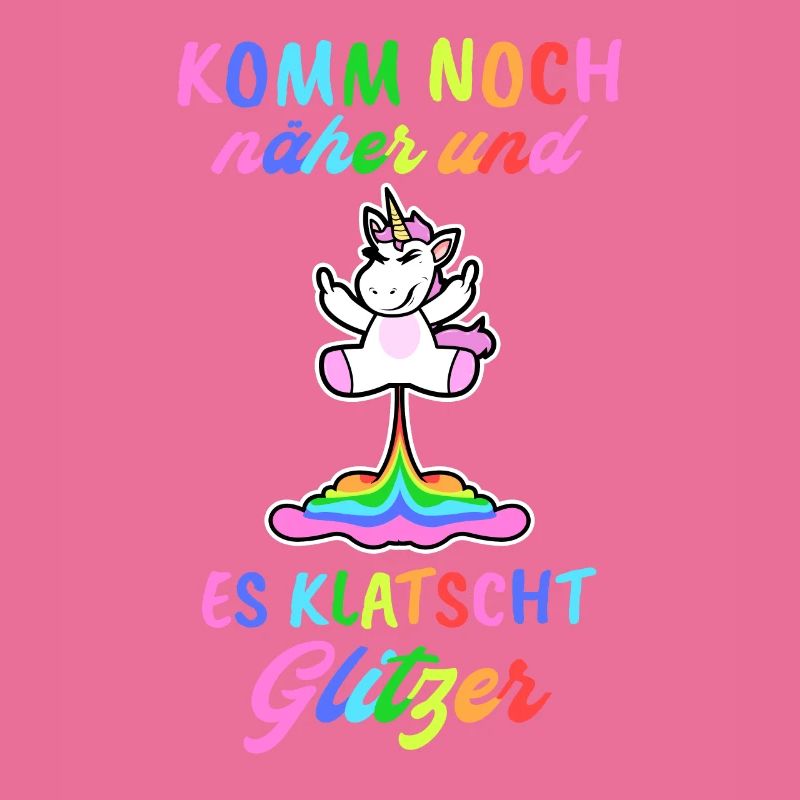 Mittelfinger Einhorn Furz