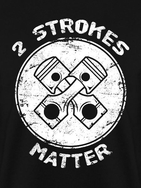 Two-stroke motorcycle motocross