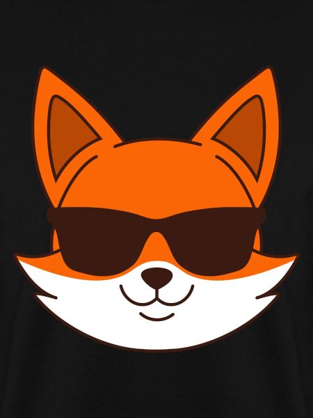 Fuchs mit Sonnenbrille