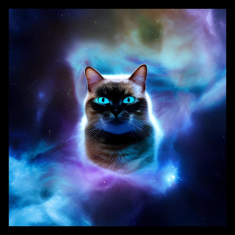 Katze im Weltraum
