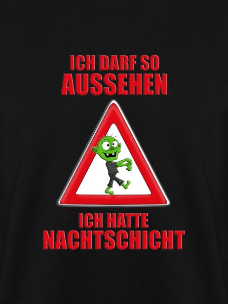 ACHTUNG - ZOMBIE - NACHTSCHICHT - HALLOWEEN