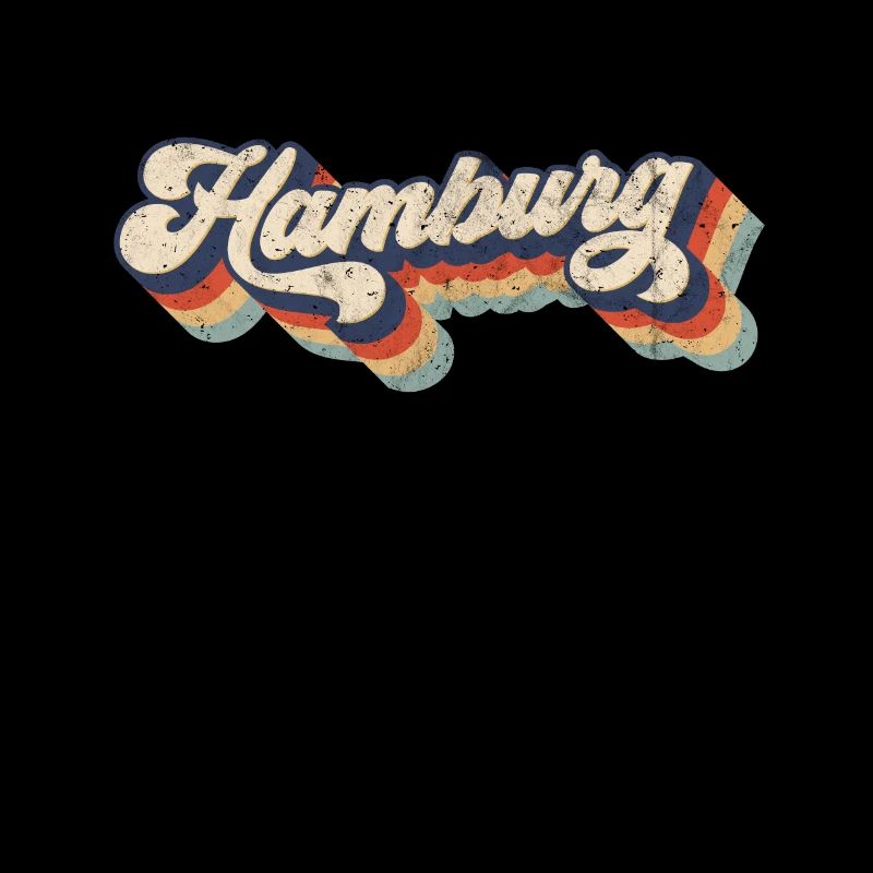 Hamburg Retro Geschenk