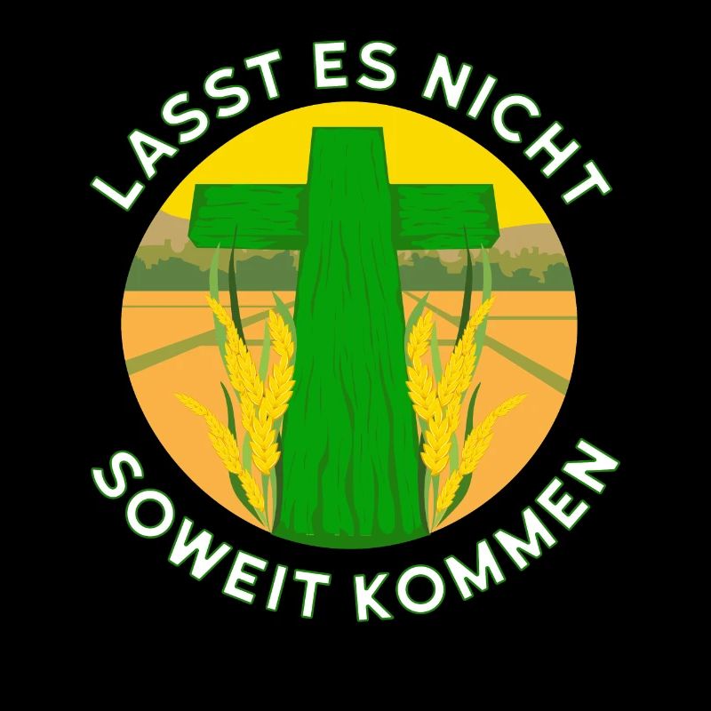 Grünes Kreuz Initiative Stiller Protest Landwirte