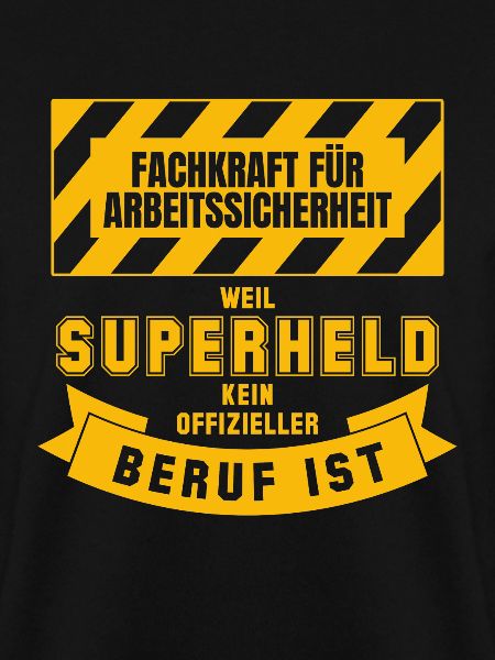 Superheld Fachkraft Arbeitssicherheit Superheld