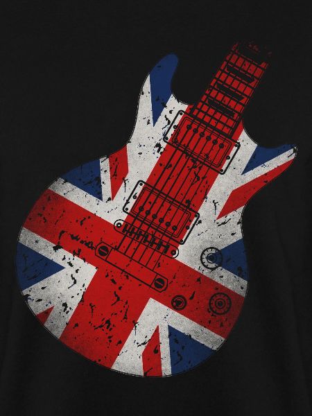 Union Jack Gitarre