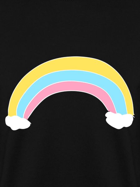 Rainbow icon clouds