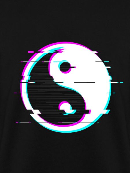 Yin yang glitch