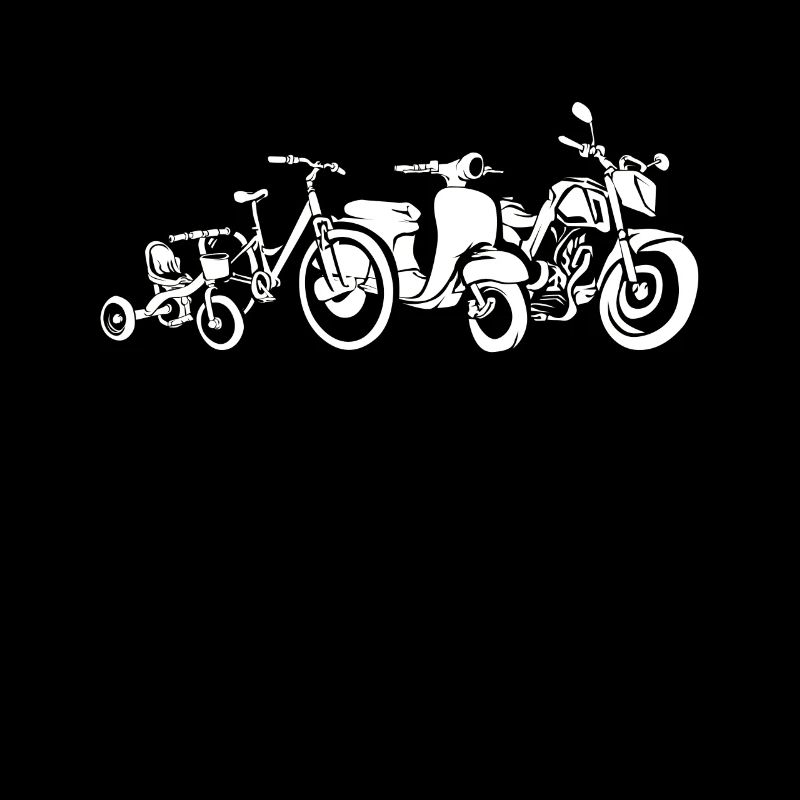 Motorrad Fahrrad Dreirad