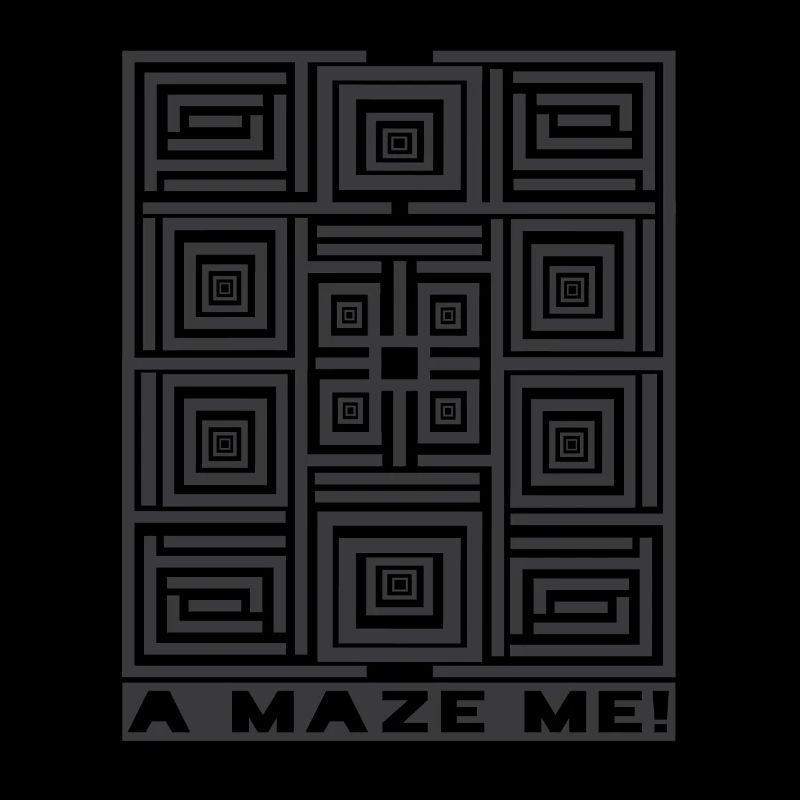 Un motif labyrinthe me labyrinthe illusion graphique