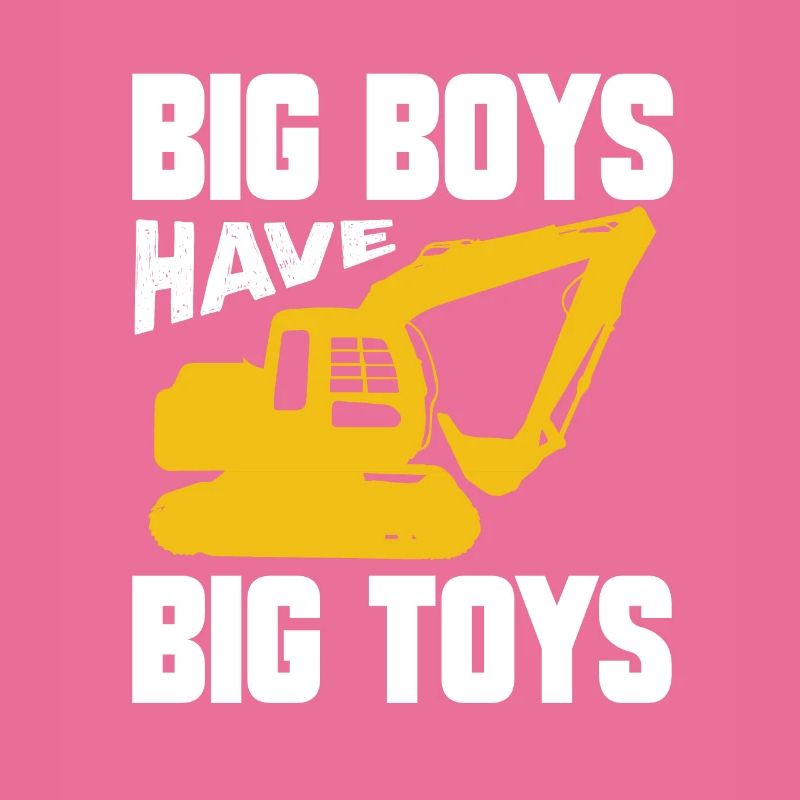 Baggerfahrer Bagger Baggern Baustelle Beruf