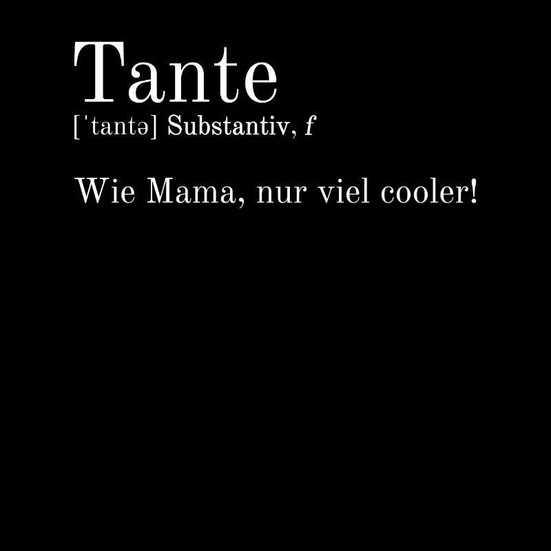 Tante Definition Tante Geschenkidee