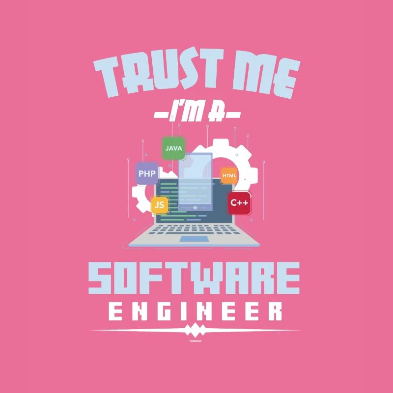Funny Trust Me Ich bin ein Software Engineer Entwickler