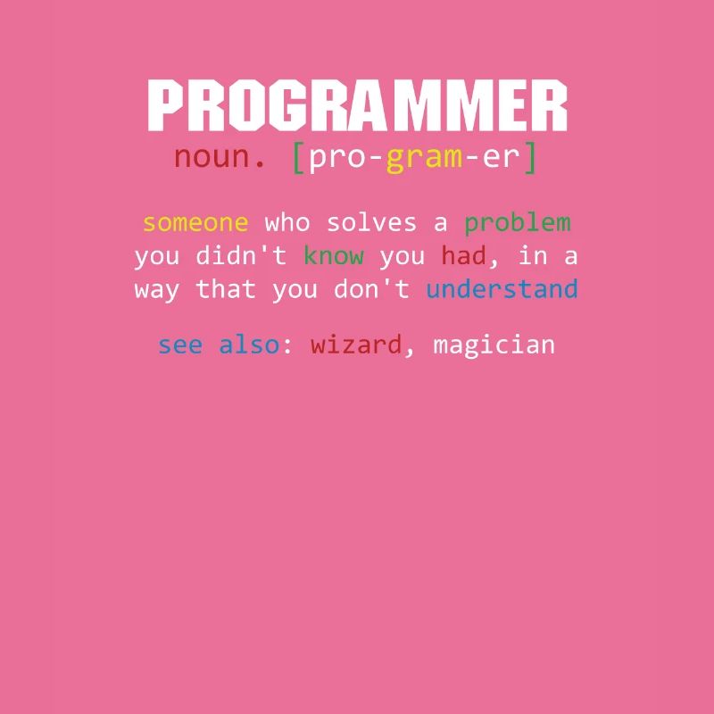 Programmer Definition Coder Programming Coding