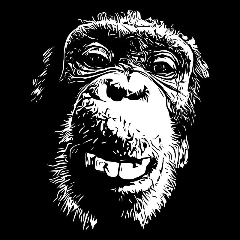 Affe Affengesicht Schimpanse Menschenaffe