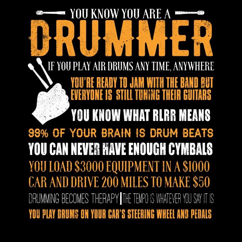 Drums drummer drummer drum gift