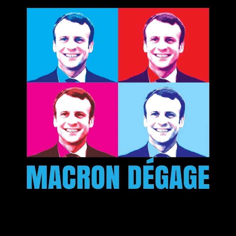 Macron dégage français en colère révolte citoyenne