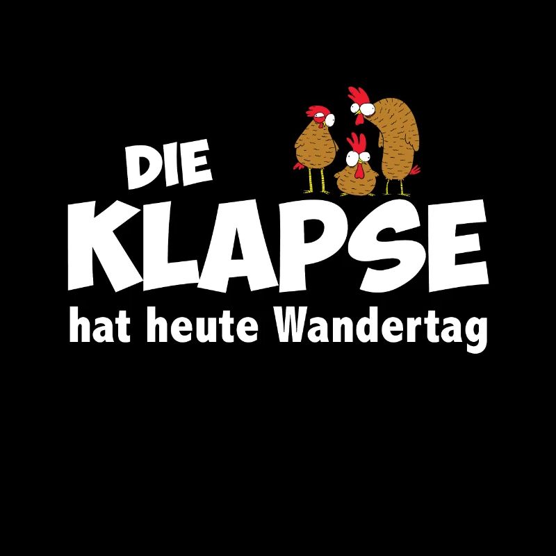die klapse hat wandertag