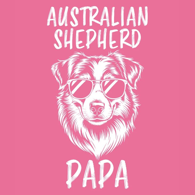Australian Shepherd Dad Funny Aussie Gift