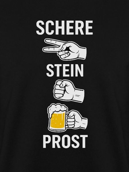 Scissors, stone, cheers