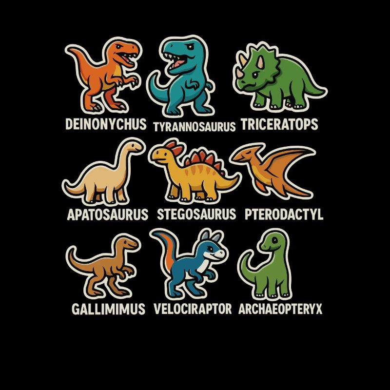 Dino Übersicht Dinosaurier