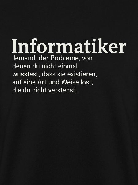 Informatiker Definition lustig