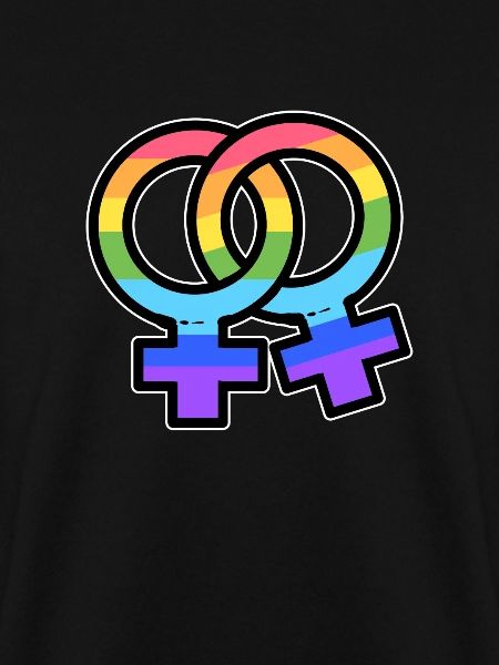 LGBT Flagge Lesbenstolz