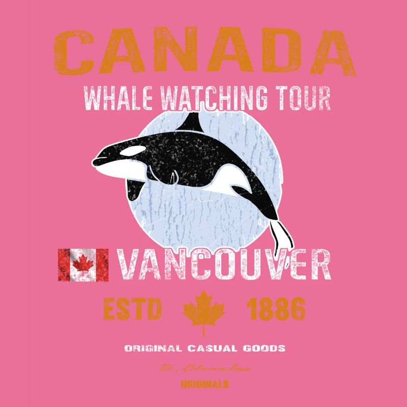 Canada Vancouver Whale Orca Gift