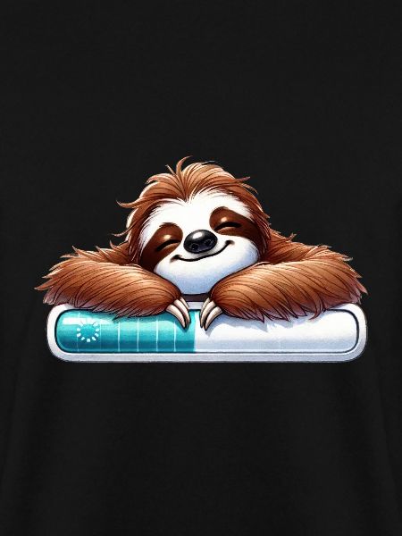 Relaxed Sloth Loading Bar