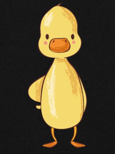 Cute ducking