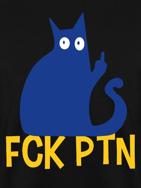 FCK PTN Ukraine Katze
