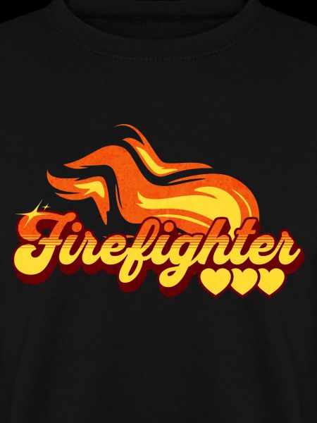 Firefighter Gift Flame Pattern