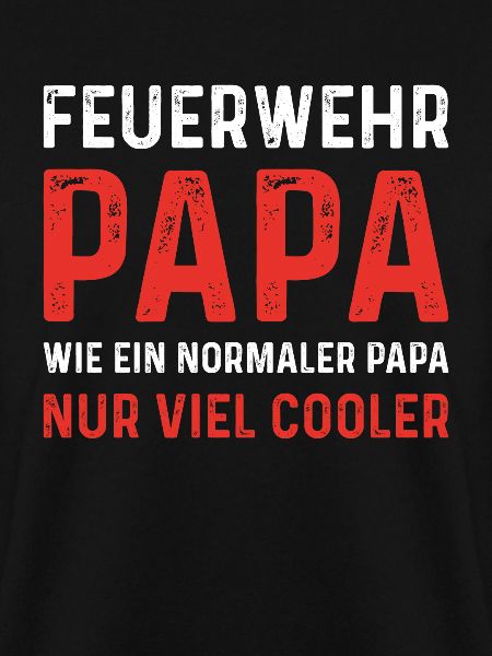 Feuerwehrmann Papa Vater