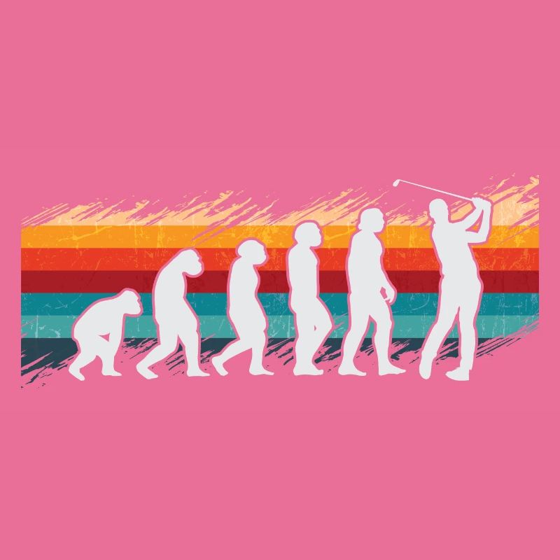 Golf Evolution From Monkey To Men BBall Lovers
