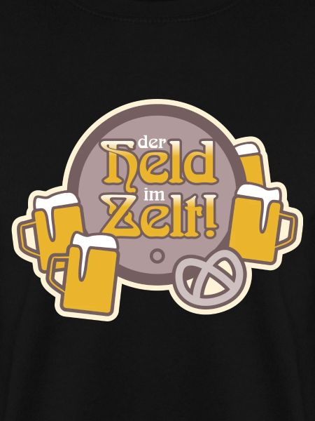 der Held im Zelt