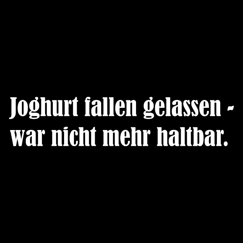 Joghurt Lustiger Spruch