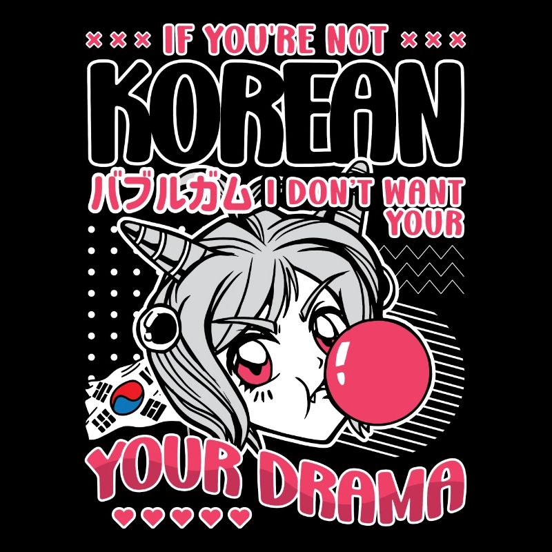 Design pop coréen pour un fan de mode K-Pop