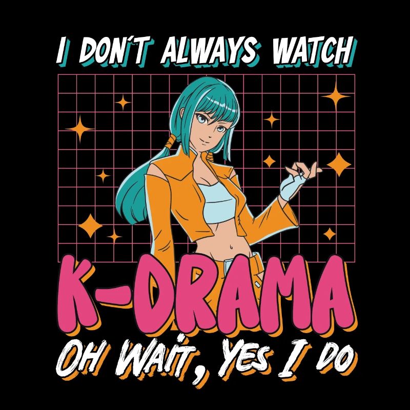 Design pop coréen pour un fan de mode K-Pop