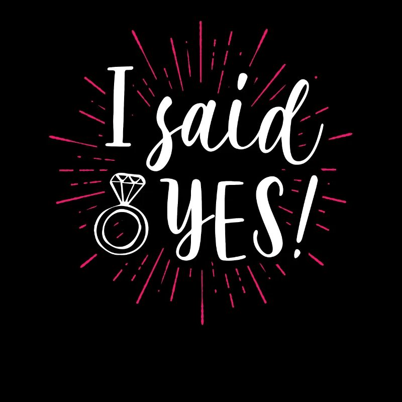 I say yes gift wedding application JGA