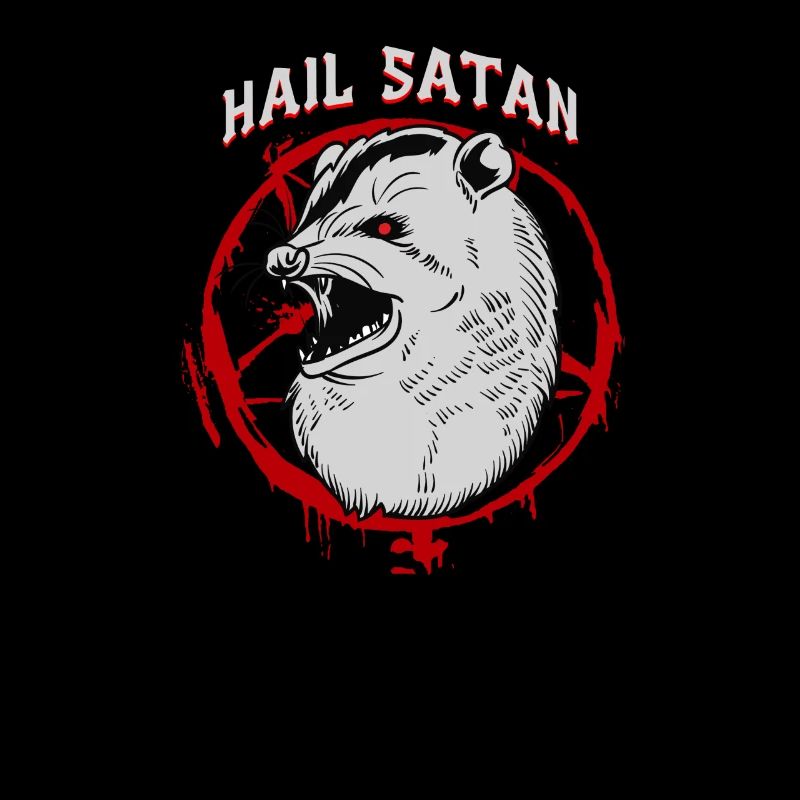 Hail Satan I Satanic Possum