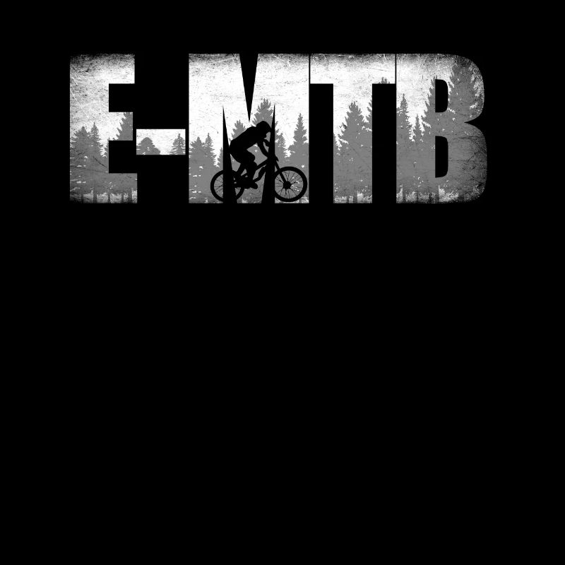 E-MTB forest mountain bike E-bike E bike