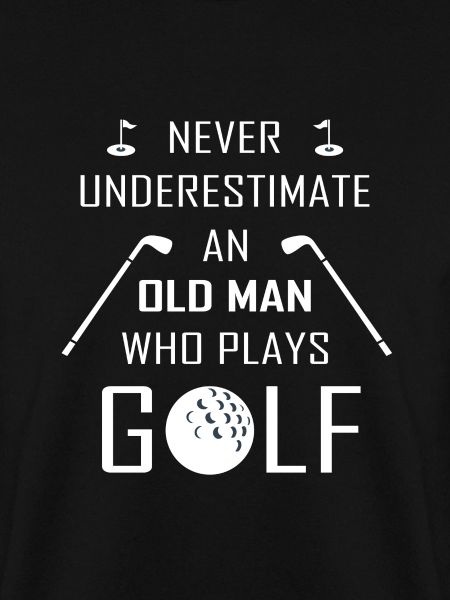 Golf alter mann