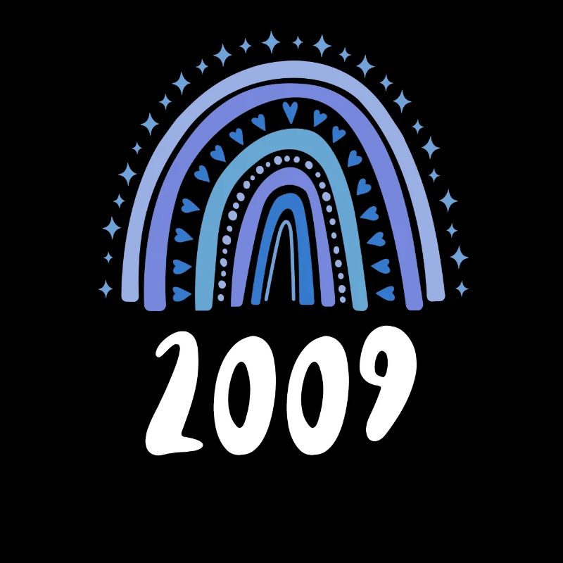 Bleu Arc-en-ciel Année Naissance Millésime 2009