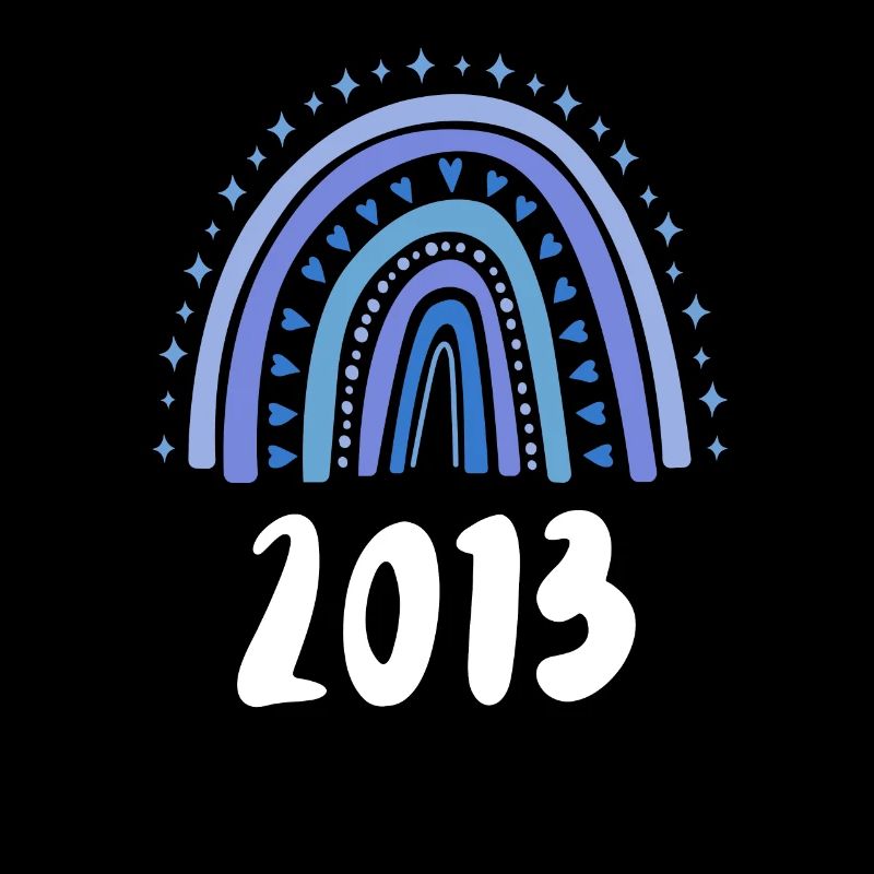 Bleu Arc-en-ciel Année de naissance Millésime 2013