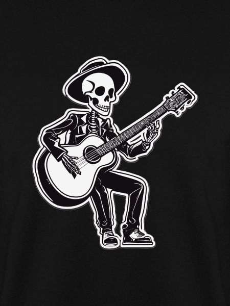 Guitar playing Skeleton