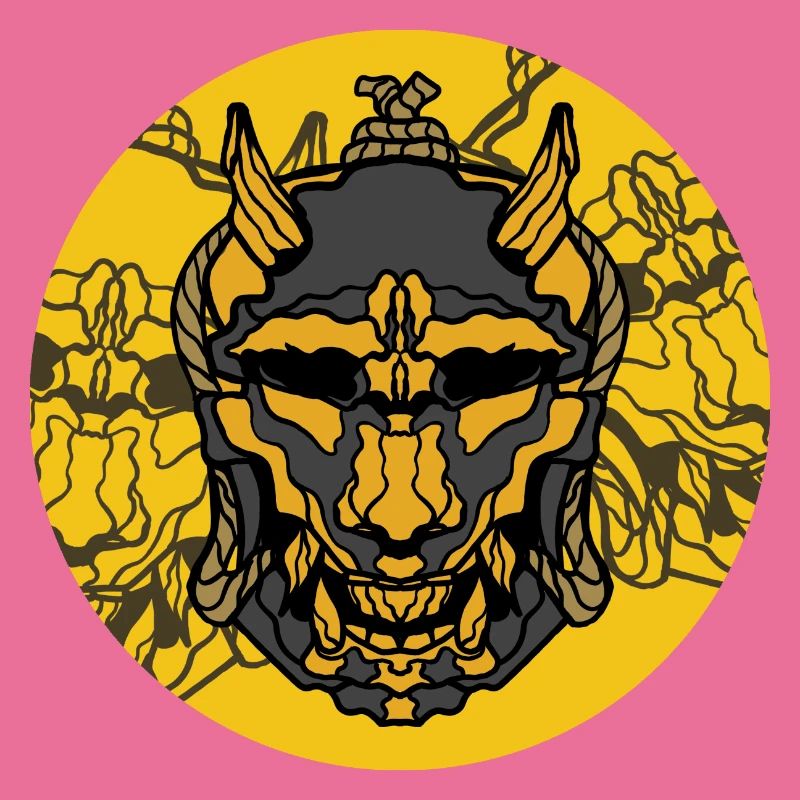 Samurai-Maske
